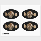 コーリーコーン2ステッカー 楕円形シール (シート)