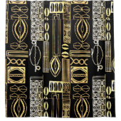 コーリーシェルモチーフ シャワーカーテン (正面)