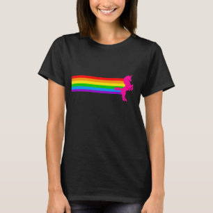 コーリータイガー80Sレトロヴィンテージレインボーユニコーン Tシャツ