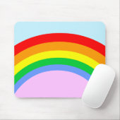 コーリータイガー80sヴィンテージレインボー マウスパッド (マウス)