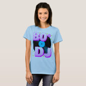コーリー・タイガー 80年代 レトロ 80年代DJ Tシャツ (正面フル)