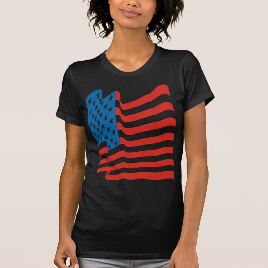 コーリー タイガー 80年代 ヴィンテージ アメリカ国旗 Tシャツ (正面)
