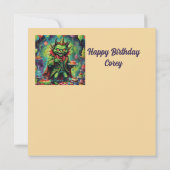 コーリー~誕生日カード~怖い生き物~ (裏面)