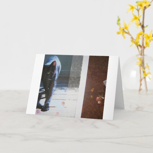 コールの進歩 カード (黄色い花)