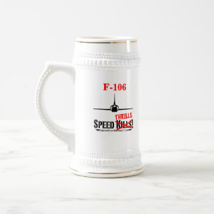 コールサインが付いているF-106マグ ビールジョッキ