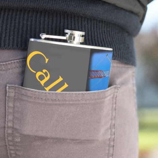 コールサイン付きマットブラック フラスク (インサイチュ)