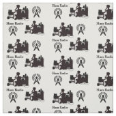 コールサイン付きHam無線操作機ファブリック  ファブリック (見本)