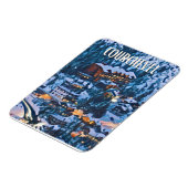 コールシェヴェル駅ドスキ マグネット (左側)