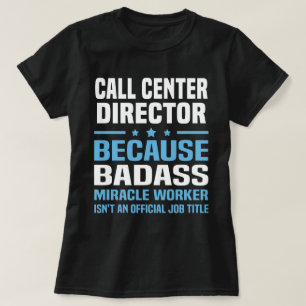 コールセンターディレクター Tシャツ