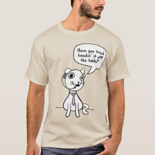 コールセンター猫 Tシャツ
