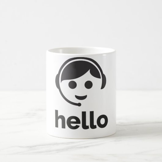 コールセンター モーフィングマグカップ (中央)