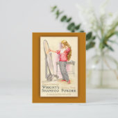 コールタールシャンプーパウダーアートカード ポストカード (スタンド正面)