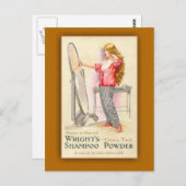 コールタールシャンプーパウダーアートカード ポストカード (正面/裏面)