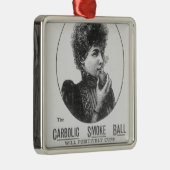 コールタール性の発煙筒のための広告 メタルオーナメント (右)