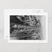 コールダレンを積み上げるチャンス鉱山労働者 ポストカード (正面/裏面)