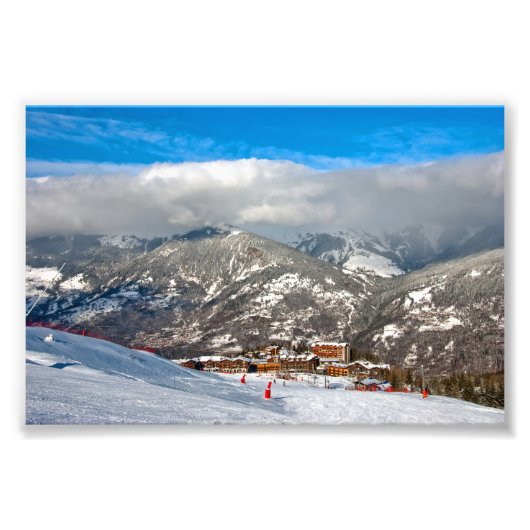 コールチェベルモリオン1650 3谷アルプフランスのス フォトプリント            (正面)