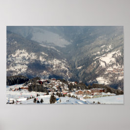 コールチェベル1850 3谷アルプスフランスのフランス ポスター