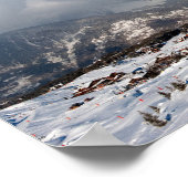 コールチェベル1850 3谷アルプスフランスのフランス ポスター (角)