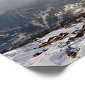 コールチェベル1850 3谷アルプスフランスのフランス ポスター (角)