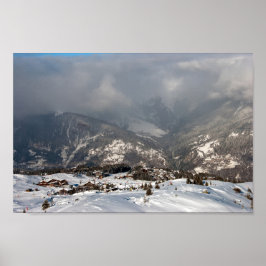 コールチェベル1850 3谷アルプスフランスのフランス ポスター