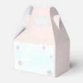 コールドアウトサイネストングリッター冬季ベビーシャワー フェイバーボックス (裏面サイド)