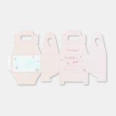 コールドアウトサイネストングリッター冬季ベビーシャワー フェイバーボックス (折り畳みなし)