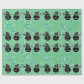 コールドアウトミントグリーンラッピング紙 ラッピングペーパー (フラット)