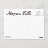 コールドウィンターミストアットナイアガラ秋 ポストカード (裏面)