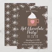 コールドウィンホットチョコレートキャンプファイアマグカップ 案内状 (正面/裏面)