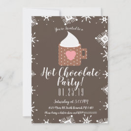 コールドウィンホットチョコレートキャンプファイアマグカップ 案内状