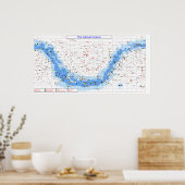 コールドウェルカタログの星図 ポスター (キッチン)