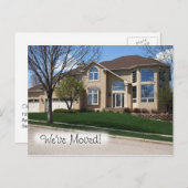 コールドウェルバンカーポストカード:引っ越しました 案内ポストカード (正面/裏面)