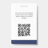 コールドウェルバンカーIDカードバッジ バッジ (Back)