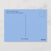 コールドウォーターロードチャペルフリントミシガン ポストカード (裏面)