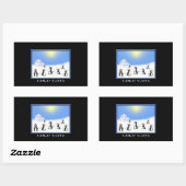 コールドカットのステッカー 長方形シール (シート)