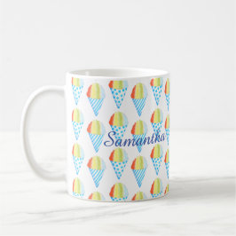 コールドカラフルコーンのデザート コーヒーマグカップ