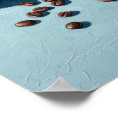 コールドコーヒーブレイクウォールアート ポスター (角)