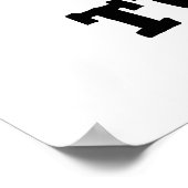 コールドターキーおもしろいアニマルプン ポスター (角)