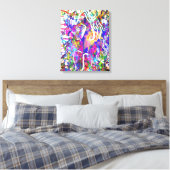 コールドドリンクIIキャンバスウォールアート キャンバスプリント (インサイチュ (寝室))