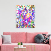 コールドドリンクIIキャンバスウォールアート キャンバスプリント (インサイチュ (リビング))