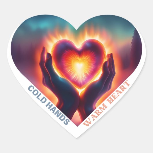 コールドハンズウォーミングハート ハートシール (正面)