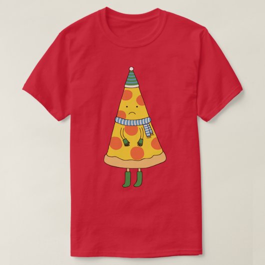 コールドピザ Tシャツ (デザイン正面)