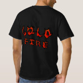 コールドファイアストリートウェアTシャツ Tシャツ (裏面)