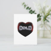 コールドブラックハート ポストカード (スタンド正面)