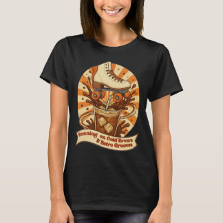 コールドブリューとレトロなグルーヴで走り出す Tシャツ
