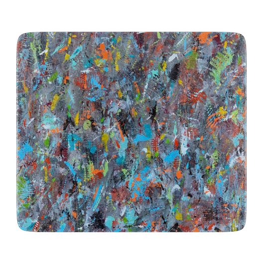 コールドブリーズデコガラス切断板 カッティングボード (正面)