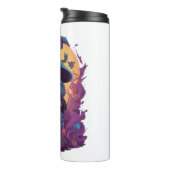 コールドブルズパンプキンブーのステッカー タンブラー (回転右)