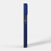 コールドブルーメッシュ iPhoneケース (右側面)
