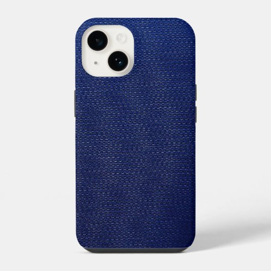 コールドブルーメッシュ iPhoneケース (裏面)