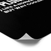 コールドプランジパパ定義氷風呂お父さんの日 ポスター (角)